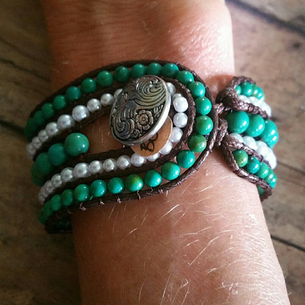 Howling at the moon bracelet